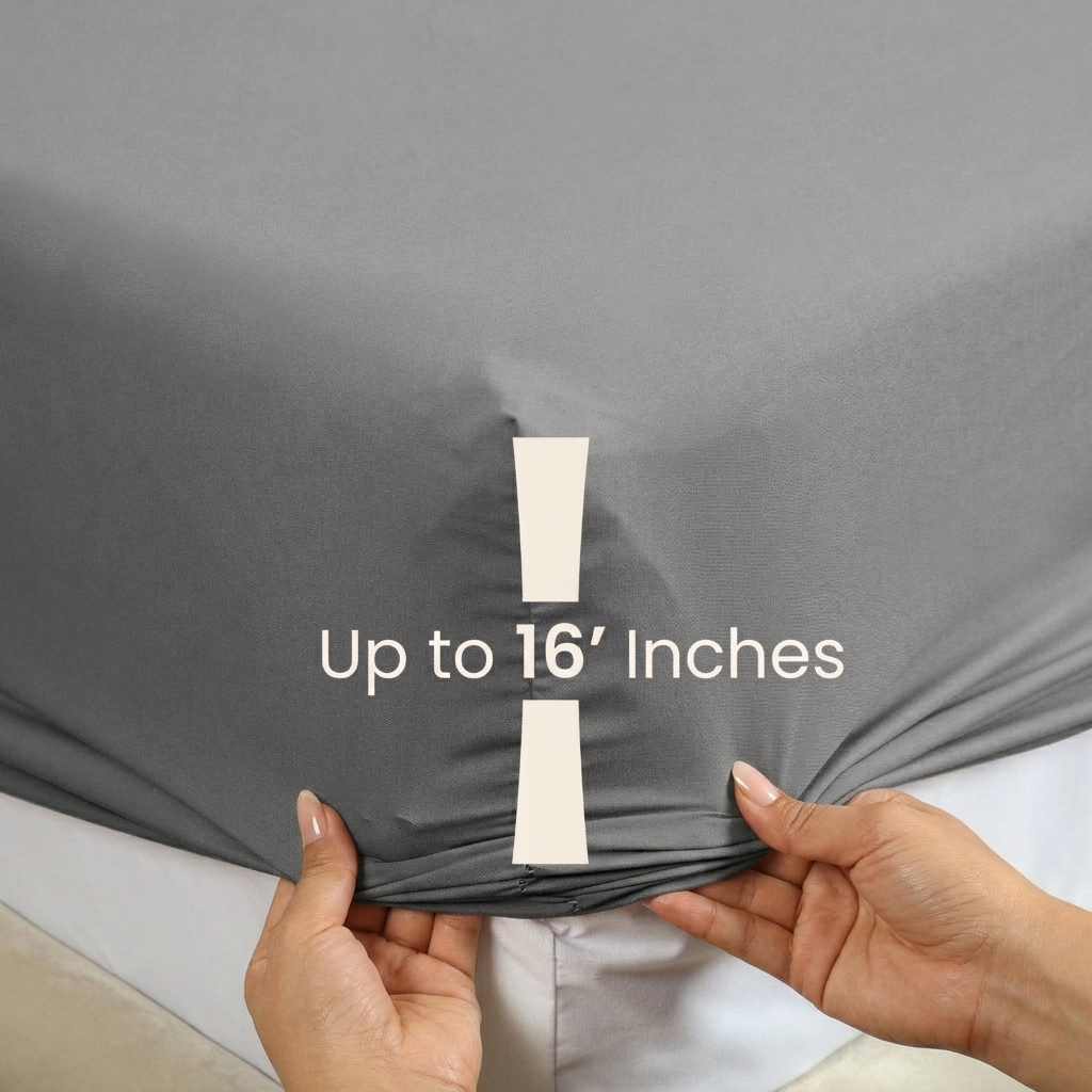 2-Pack Luxury Microfiber Fitted Sheets - Deep Pocket Soft Breathable Bed Sheets